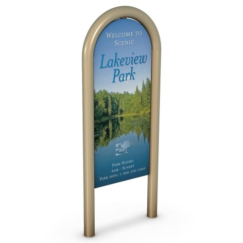 5036 - Custom Fiberglass Sign - 2-Sided preview 1