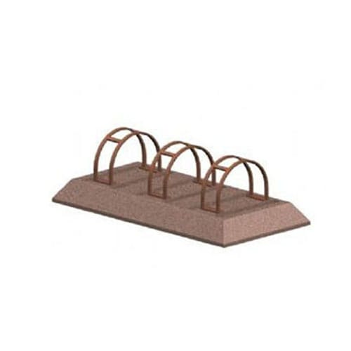 BR-3 Concrete Bike Rack preview 1