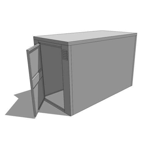 The BV-1 Single Bike Locker