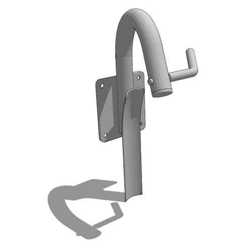 The Morrison Wall Mounted Bike Rack - No Cable