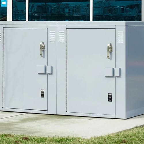 The BV-1 Single Bike Locker preview 4
