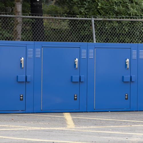 The BV-1 Single Bike Locker preview 7