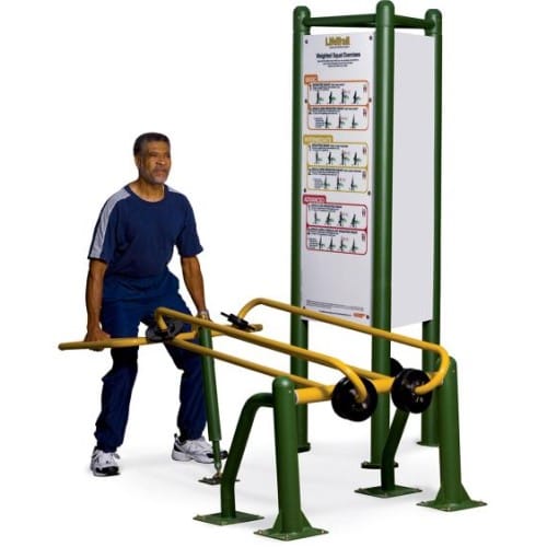 ZZLT0053S Weighted Squat Exercises (Surf Mnt) preview 1