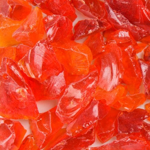 Chunky Orange Terrazzo Glass preview 1