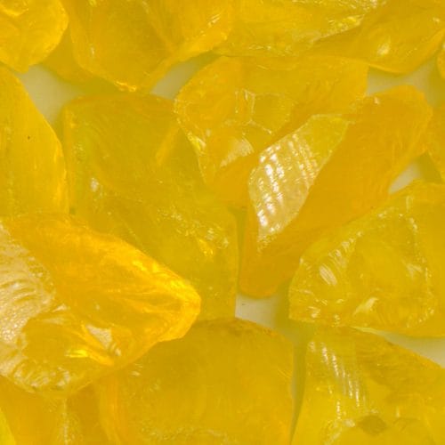 Chunky Yellow Landscape Glass preview 1
