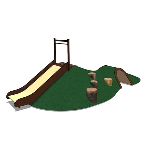 Slide and Seek Play Mound
