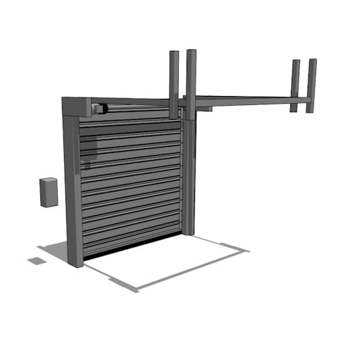 preview of Spiral® LP-FV High-Performance Door - 13' 1" X 12' 0"