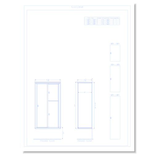 preview of 3 Door Surface Mount 15" Deep Parcel Locker – Model SM15 (N1032848)