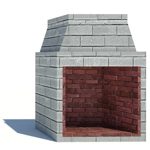 Isokern All Fuel Fireplace: Standard Series - Front 42"