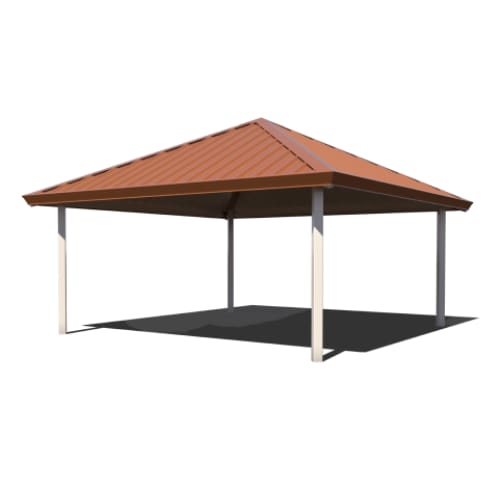 All-Steel Square Shelters