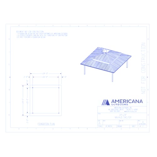 preview of Shelters: Navajo Double Tier With Cupola 24x24'