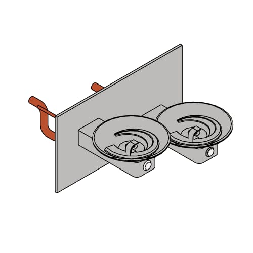 Model 1011HO2:  ADA Vandal-Resistant Motion-Activated Dual Fountain