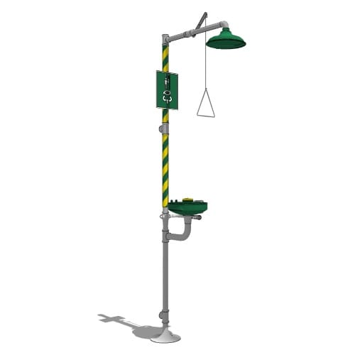 Model 8320-8325: AXION® MSR Emergency Shower and Eye/Face Wash
