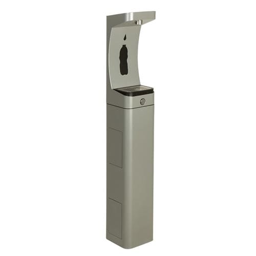 Model 3610: ADA Outdoor Vandal-Resistant Stainless Steel Pedestal Bottle Filler preview 1