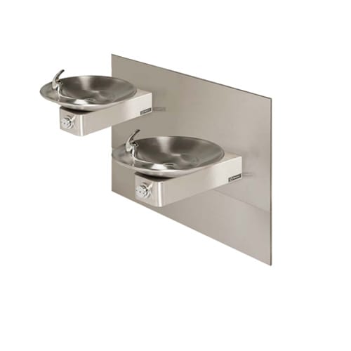 Model 1011MSB: ADA Vandal-Resistant Dual Drinking Fountain with Mounting System Bundle preview 1