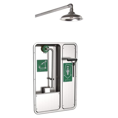 Model 8355WCW: AXION® MSR Barrier-Free Recessed Shower and Eye/Face Wash preview 1