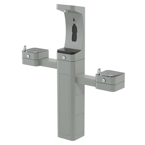Model 3612: ADA Vandal-Resistant Outdoor Stainless Steel Bottle Filler and Drinking Fountain preview 1
