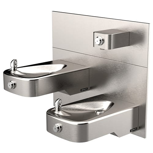 Model 1117P: ADA Low Profile Vandal-Resistant Dual Fountain and Bottle Filler Bundle preview 1
