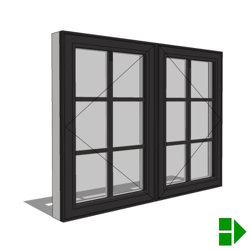 VUE Collection ™: Twin Casement