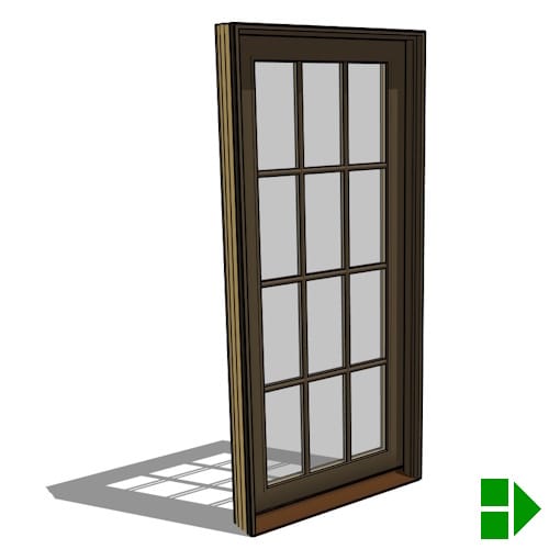 Weather Shield Classic Series: In-Swing Window, Single, Fixed Units