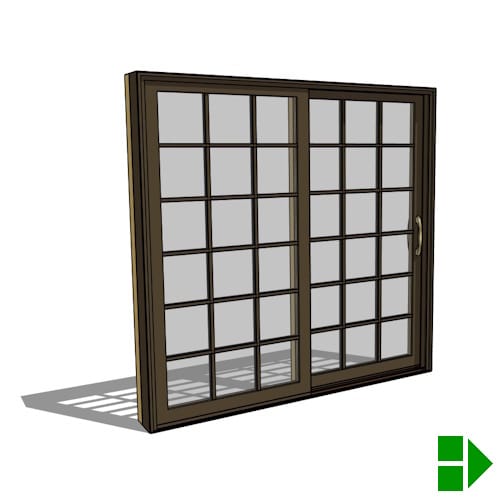 Weather Shield Classic Series: Sliding Door, 2 Panel