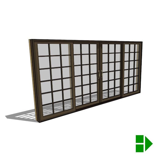 Weather Shield Classic Series: Sliding Door, 4 Panel