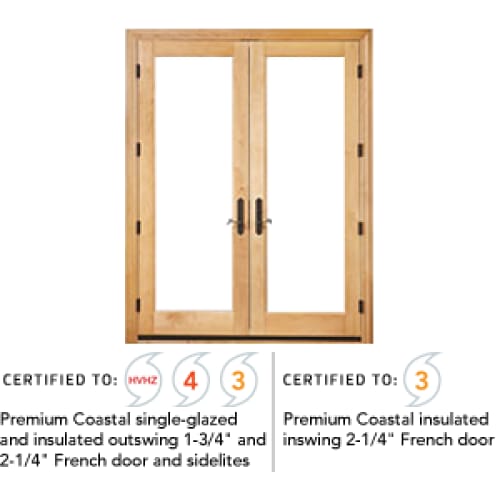 Premium Coastal Series Hinged Patio Door preview 1