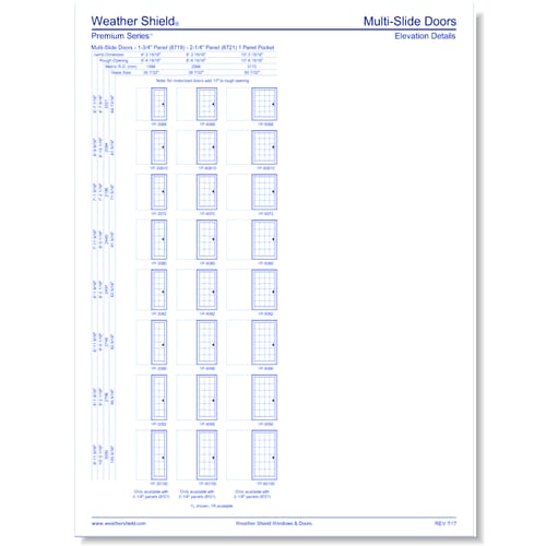 preview of Weather Shield Premium Series™ Multi-Slide Door