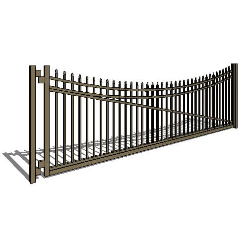 preview of 20' Cantilever Industrial Newcastle 04 Arch 3-CH 72" (GT04C240IB723)