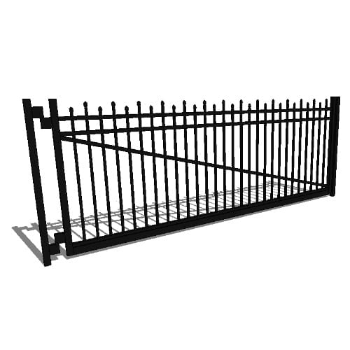 preview of Single Gate Concealed Fastener Newcastle Staggered 3-CH (GTD192CH603)
