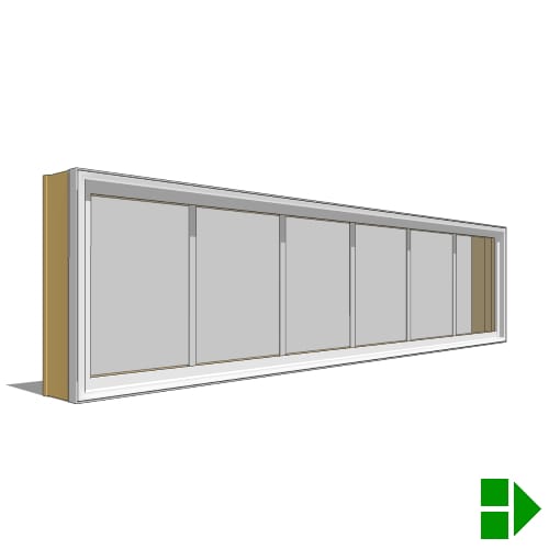 Lifestyle Triple-Pane Series: Sliding Door, Double, Transom Units