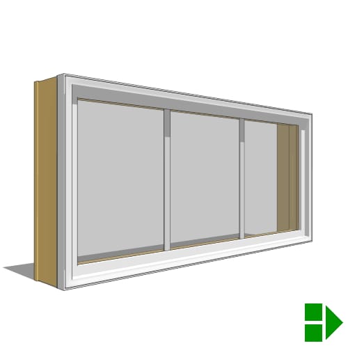 Lifestyle Triple-Pane Series: Sliding Door, Single, Transom Units