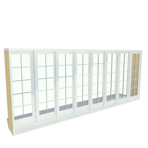 Reserve Series Traditional: Multi-Slide Door Single Parting