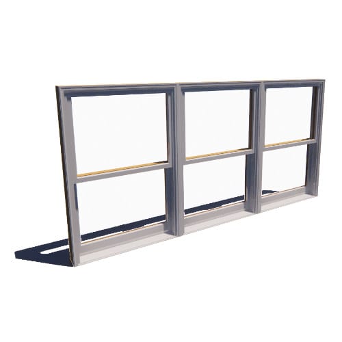 Reserve Series Traditional: Single-Hung Window, Vent Unit, Multi-Wide (2-3)