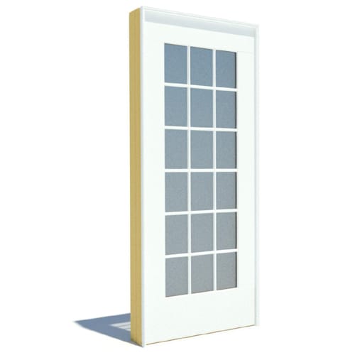 Architect Series, Traditional, Clad, Wood, Commercial Single Door, Hinged, Fixed Unit preview 1