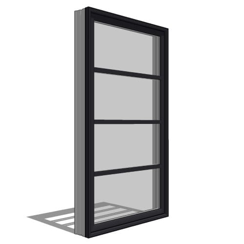 Architect Series, Contemporary, Casement Window, Fixed Units preview 1