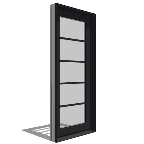 Architect Series, Contemporary, In-Swing Window, Single, Fixed Units preview 1