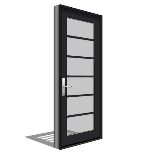 Architect Series, Contemporary, Out-Swing Door, Single, Vent Units preview 1
