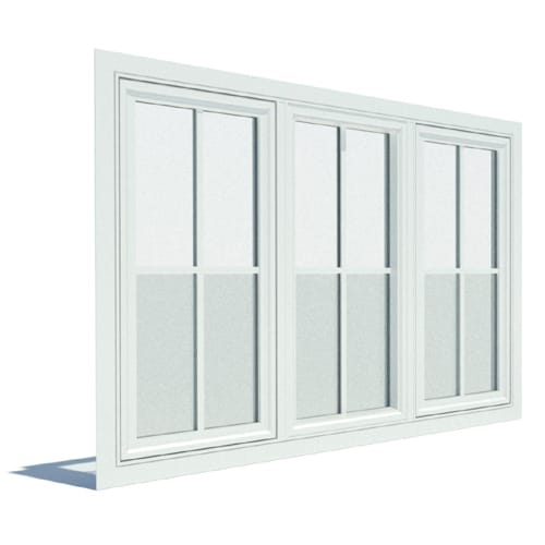 250 Series Casement Window, Vent Unit, Flush Flange, Triple preview 1