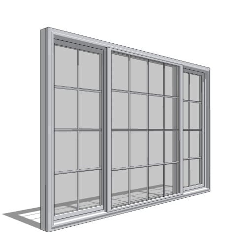 250 Series Sliding Window, Vent Fixed Vent Operation, 1/4 preview 1