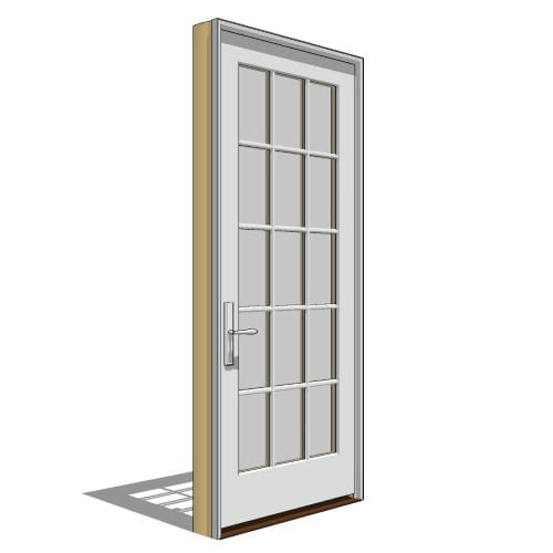 Pella Reserve, Clad, Wood, Out-Swing Door, French-Single, Left Hand Units preview 1