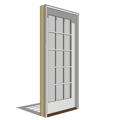 Pella Reserve, Clad, Wood, Sliding Door, French-Single, Fixed Units preview 1