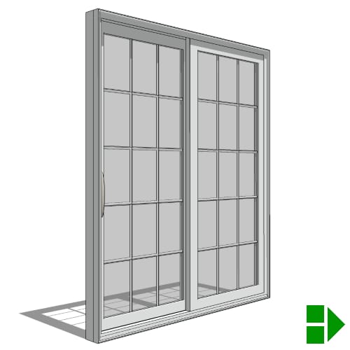 250 Series Sliding Patio Door, XO-OX preview 1