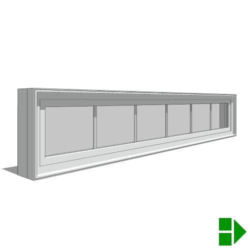 250 Series Sliding Patio Door, Transom preview 1