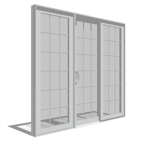 Impervia Series Sliding Patio Door, Fixed Vent Fixed preview 1