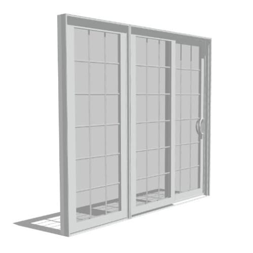 Impervia Series Sliding Patio Door, Fixed Fixed Vent preview 1