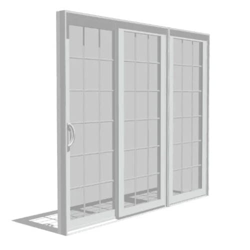 Impervia Series Sliding Patio Door, Vent Vent Fixed preview 1