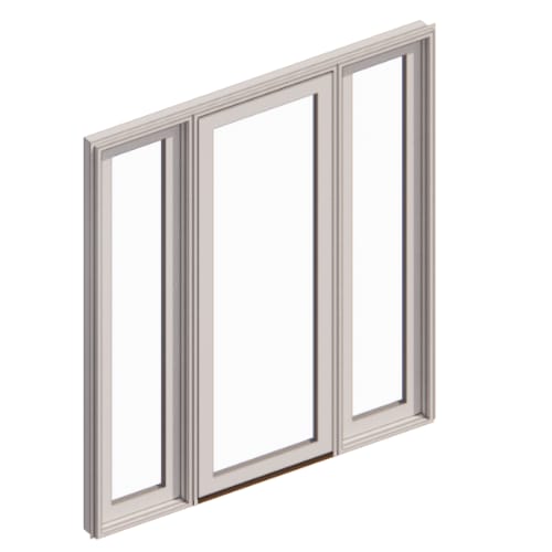 250 Series Hinged Door, Single Outswing, Sidelights preview 1