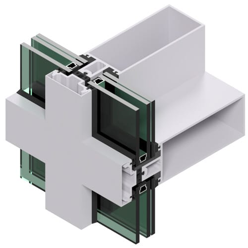 ForceFront Storm® 400T Curtain Wall preview 1