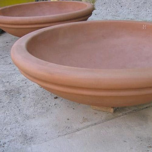 Meron Ribbed Fire Bowl / Water Bowl / Planter   preview 1